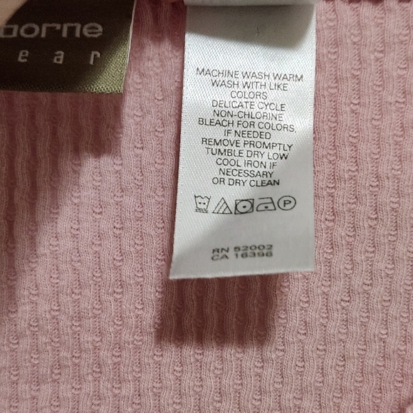 Vtg Y2K Liz Claiborne LizWear Button Up Lace Ruffle Trim Cardigan Runs Small - Picture 8 of 8